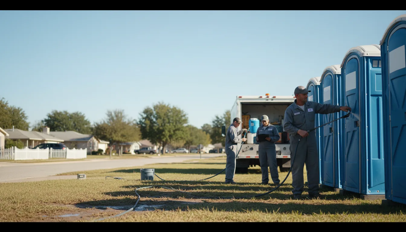 Long-Term Portable Toilet Rental in Long Valley, SD near me
